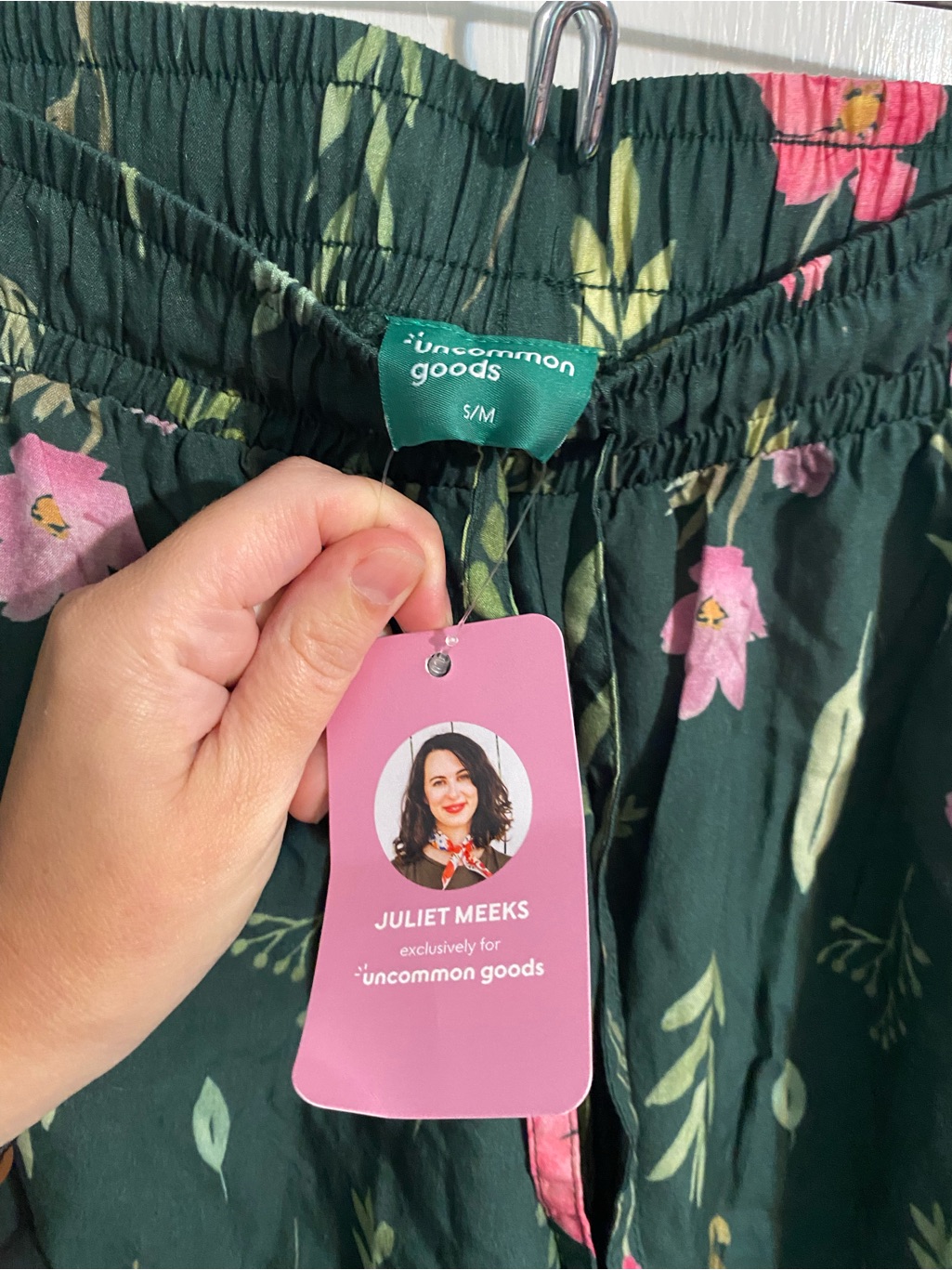 Uncommon Goods Floral Pajama Bottoms — image 2 of 4